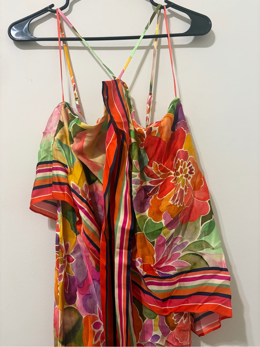 Amanda Uprichard Multicolor Floral Halter Maxi Dress - Picture 8 of 10